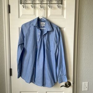 Cornflower blue Croft and barrow dress shirt